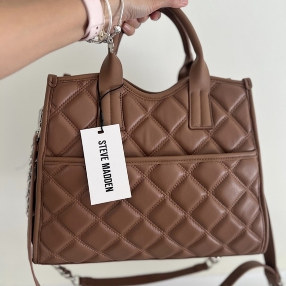 NEW Steve Madden Quilted Handbag
